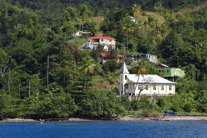 Caraïbes, Ile de la Dominique, Toucari Bay au nord de Portsmouth