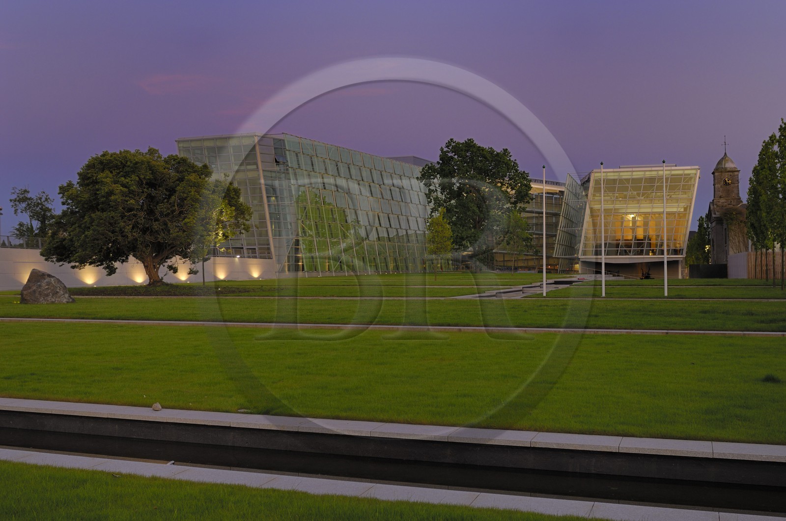 Republic of Ireland, County Kildare, Naas, the Kildare County Council, by architects Heneghan.Peng Architects