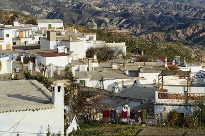 Spain, Andalusia, province of Granada, village of Yegen in the Alpujarras region, home of the British writer Gerald Brenan in the 1920s