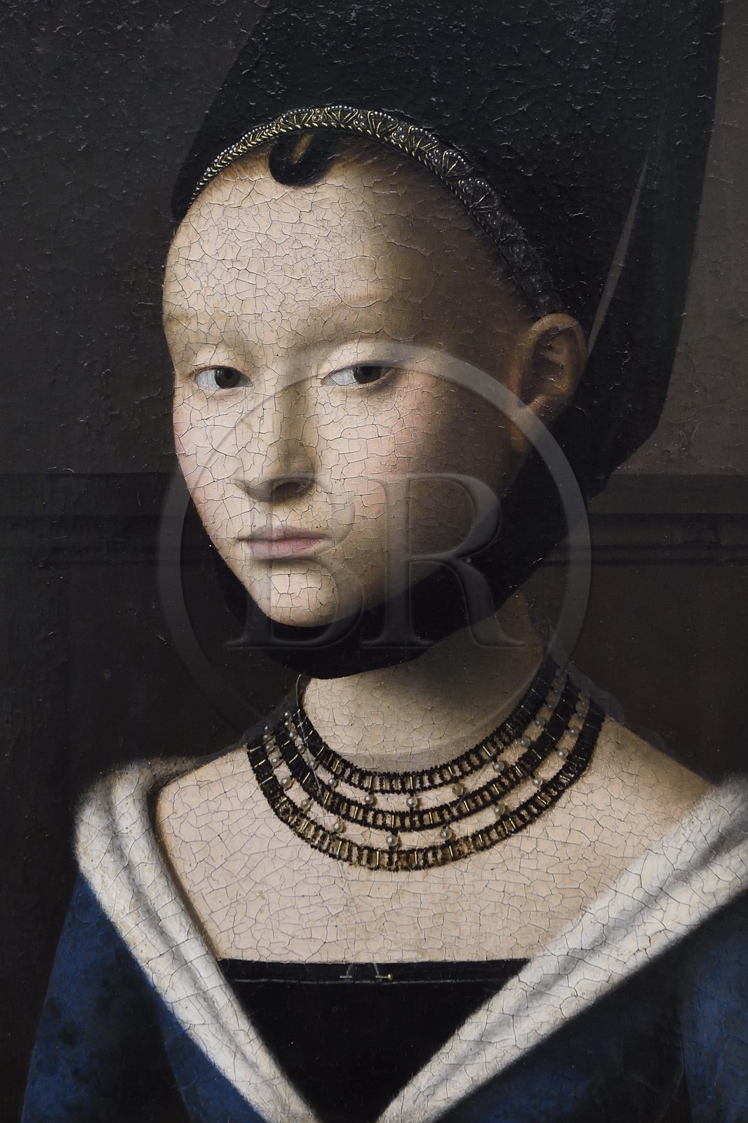 Germany, Berlin, Kulturforum, Gemäldegalerie (Picture Gallery), Portrait of a Young Woman by Petrus Christus 1410 Bruges