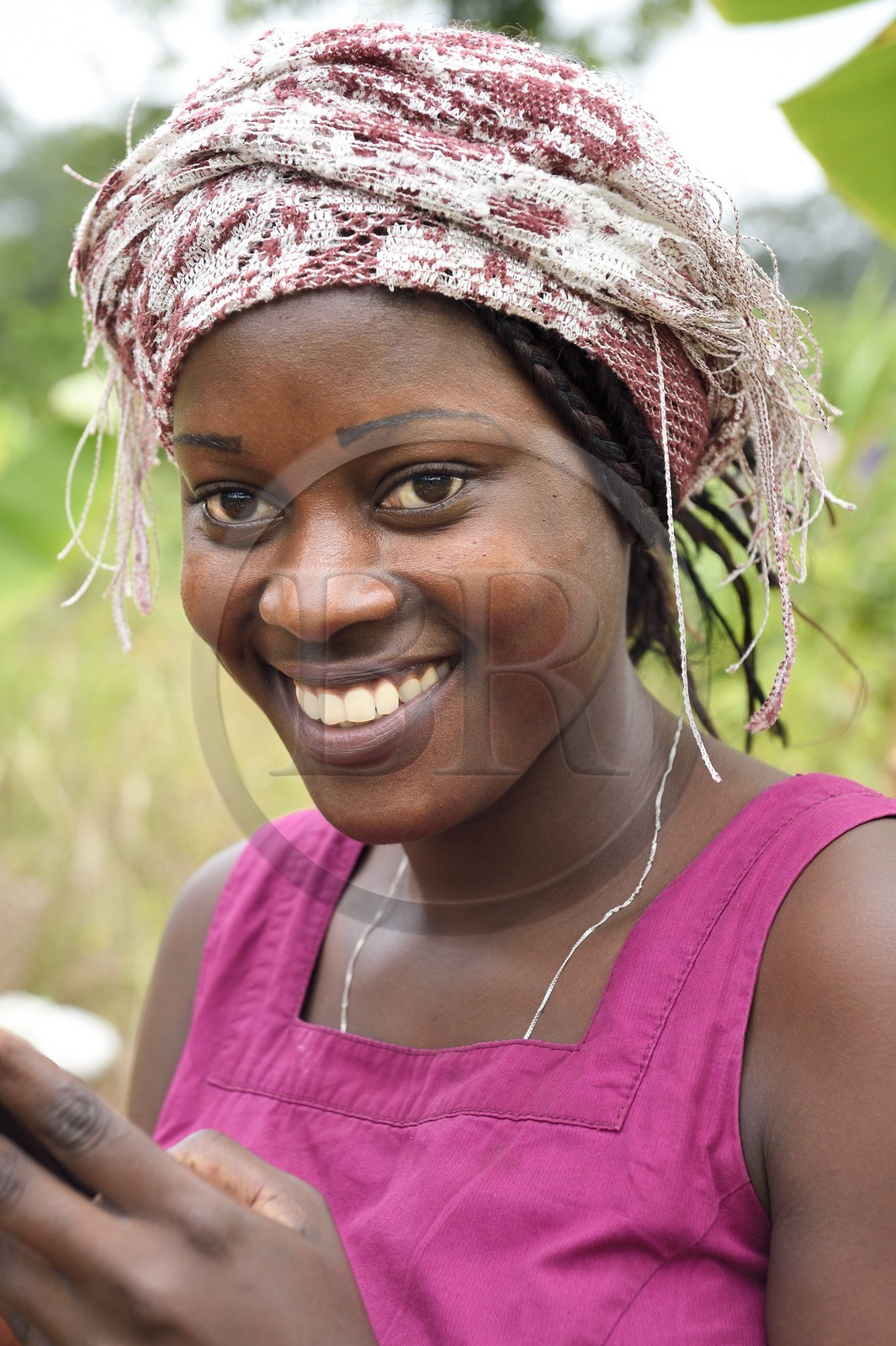 Gabon, Ogooue-Maritime Province, Omboue, Loango region, Flora