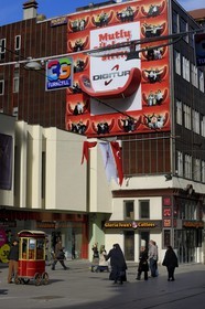 Turkey, Istanbul, Beyoglu, Taksim District, Istiklal Caddesi Street