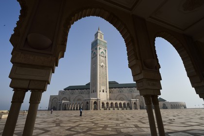 Morocco, Casablanca, Grand Hassan II Mosque