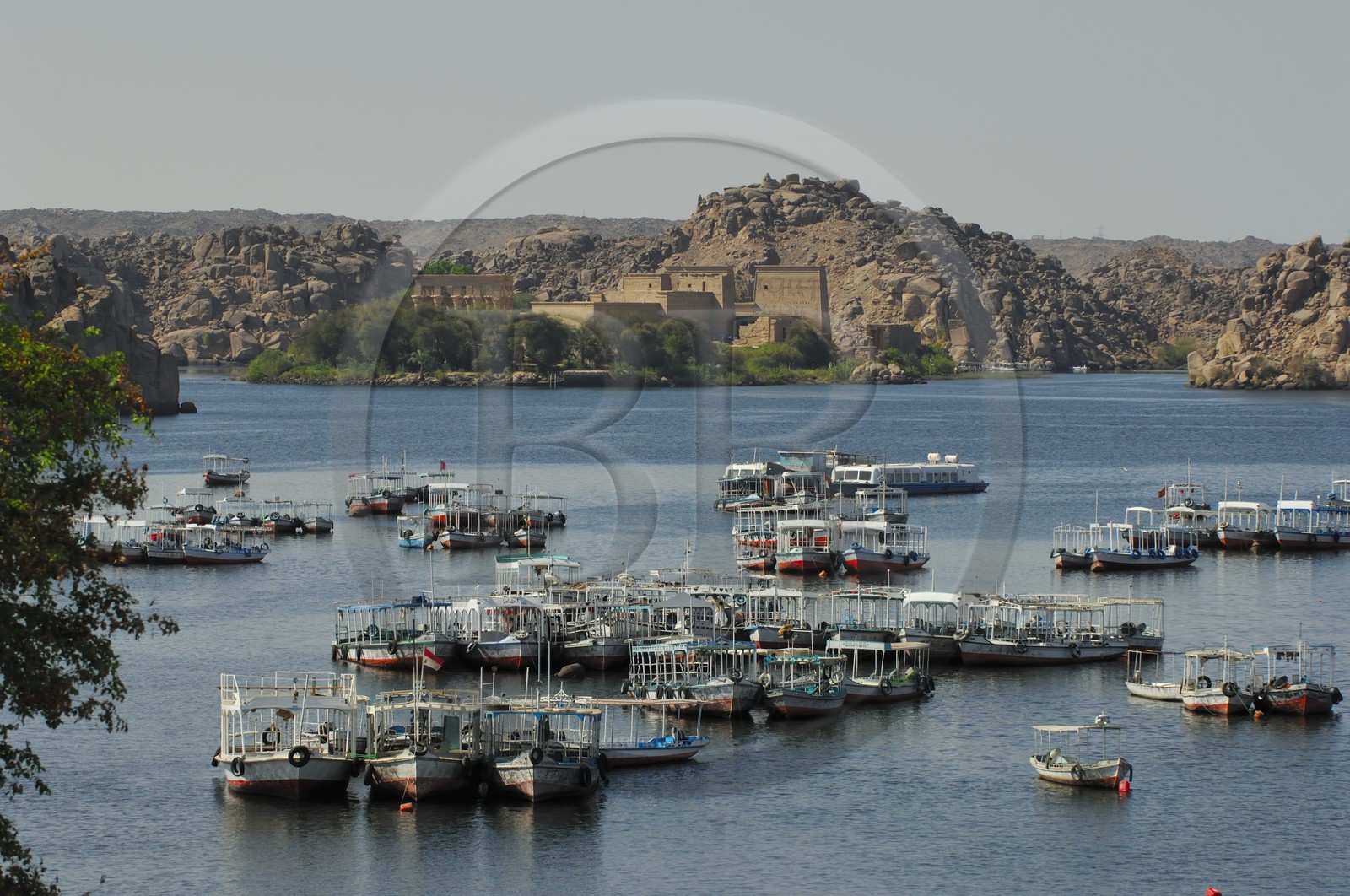 Egypte, Haute-Egypte, Nubie, vallée du Nil, Assouan, île d'Agilka, Philae classé Patrimoine Mondial de l'UNESCO, le temple d'Isis