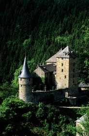 Belgium, Wallonia, Liege province, the Reinhardstein castle