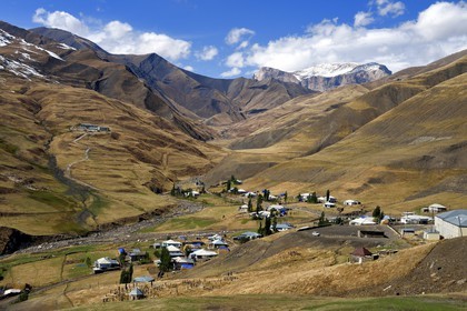 Azerbaijan, Quba (Guba) region, Greater Caucasus mountain range, village of Khinalug (Xinaliq)