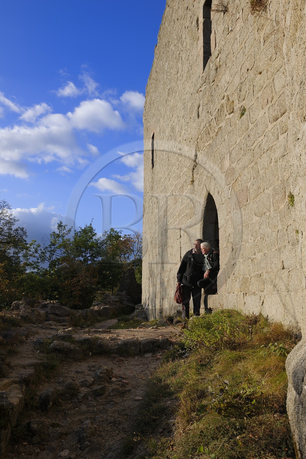 France, Bas-Rhin (67), Barr, château du Haut-Andlau
