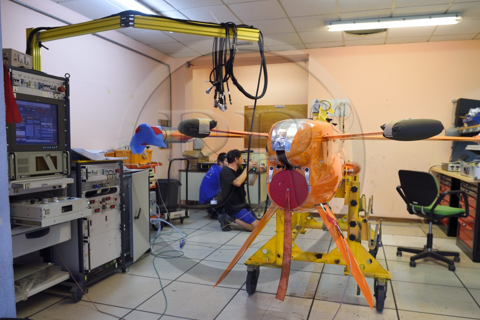 France, Var (83), Iles d'Hyères, Parc national de Port Cros, Ile du Levant, zone militaire, cible Leonardo Mirach qui simule des missiles ou des avions