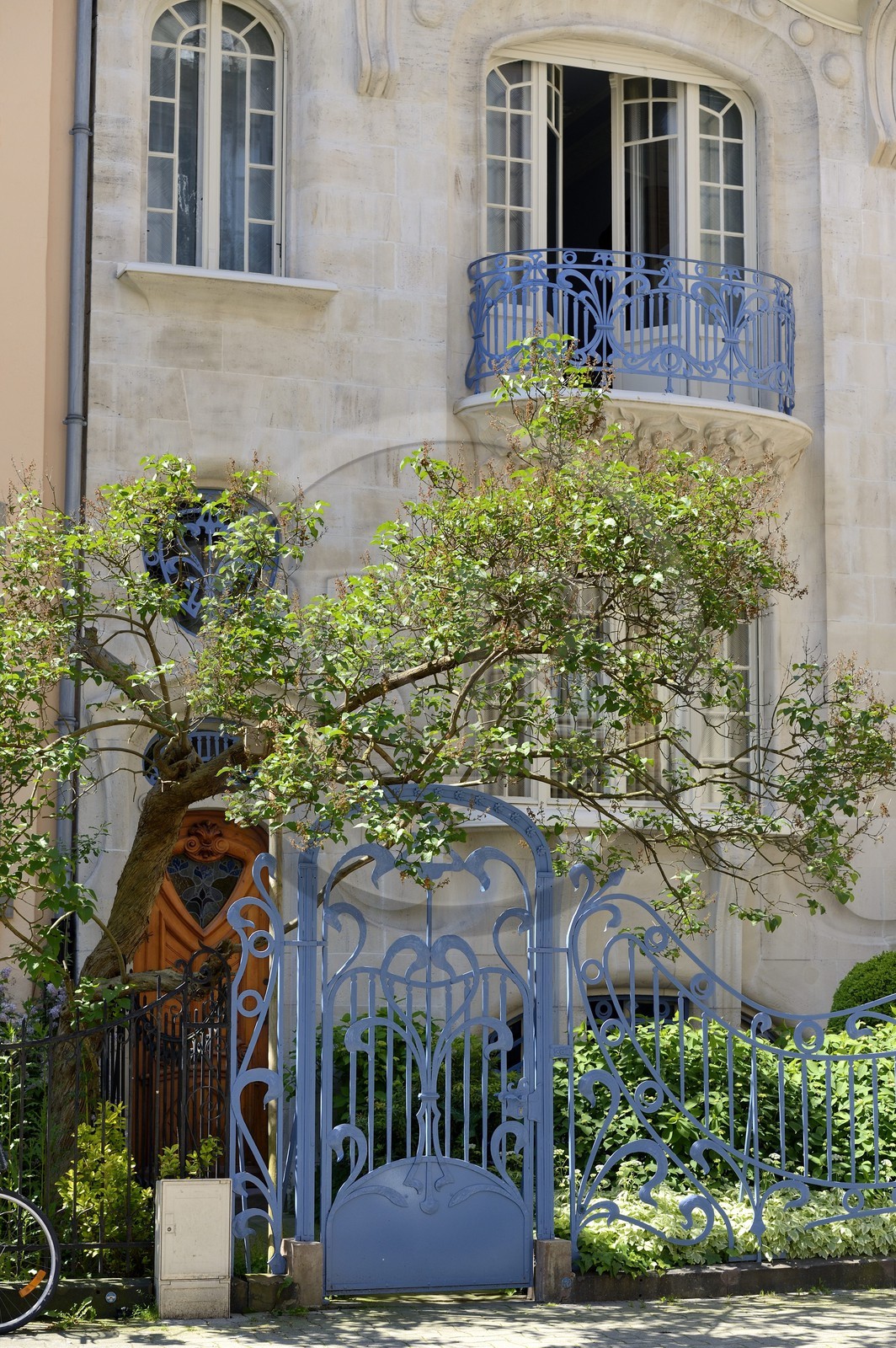 France, Bas-Rhin (67), Strasbourg, quartier de la Neustadt datant de la periode allemande, Hôtel Brion au 22 rue Sleidan de l'architecte Brion (1904-1905) de style Art Nouveau
