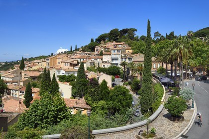 France, Var (83), le village de Bormes-les-Mimosas