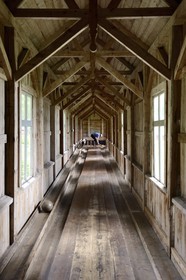 Suède, Comté de Vasterbotten, région d'Umea, Iles de Norrbyskär qui fut une des plus grandes scieries d'Europe au début du XXème siècle, une des premierères pistes de bowling (jeu de quilles) fin du XIXème siècle installée pour distraire les ouvriers