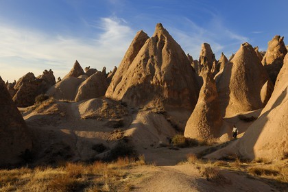 Turkey, Central Anatolia, Nevsehir Province, Cappadocia listed as World Heritage by UNESCO, eroded landscape and fairy chimneys in Devrent Deresi
