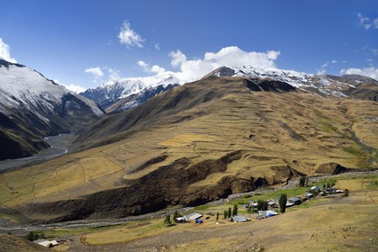 Azerbaïdjan, région de Quba (Guba), chaine de montagne du Grand Caucase, village de Khinalug (Xinaliq)