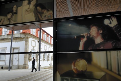 Portugal, région du Minho, Guimaraes, centre culturel Vila Flor et siège de Guimaraes 2012