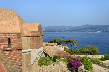 France, Var, Saint-Tropez, 16th century citadel which houses the maritime history museum