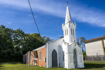 France, Charente-Maritime (17), région de Royan, Saint-Palais-sur-Mer, chapelle Notre-Dame-des-Aviateurs appelée Notre-Dame du Platin jusqu'en 1909
