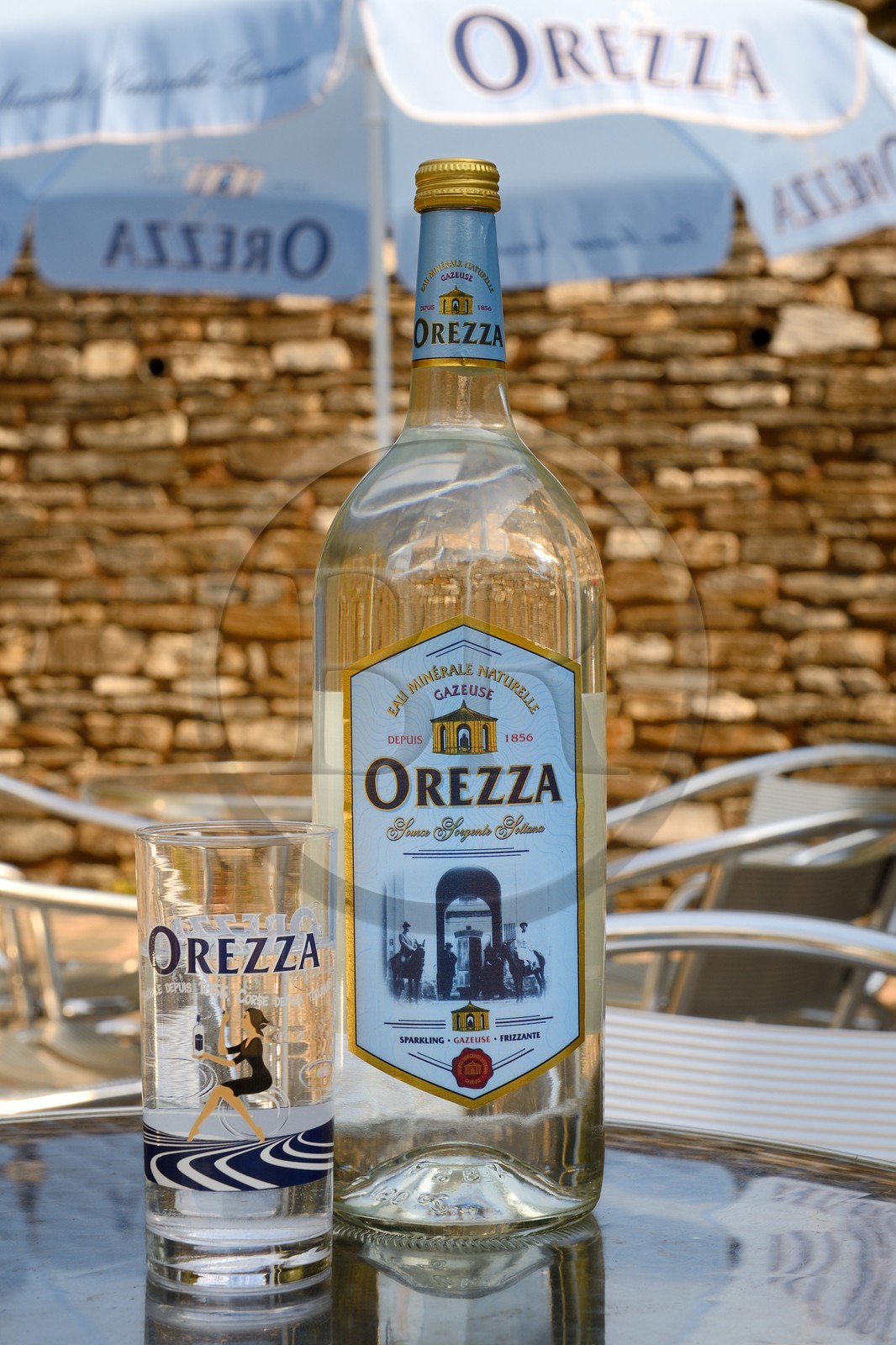 France, Haute-Corse (2B), Castagniccia, la source d’Orezza