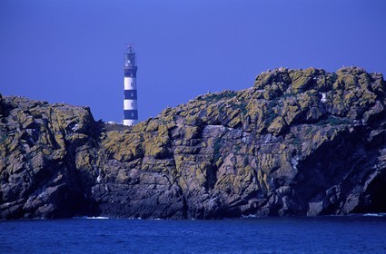 France, Finistere, Ouessant island, Creac'h lighthouse