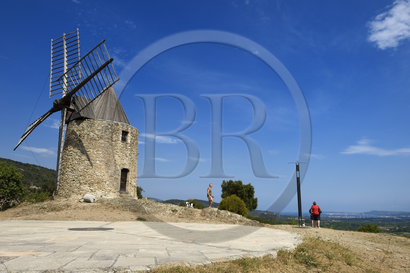 France, Var, Grimaud, the mill
