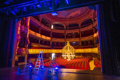 France, Hérault (34), Sète, le théâtre Molière