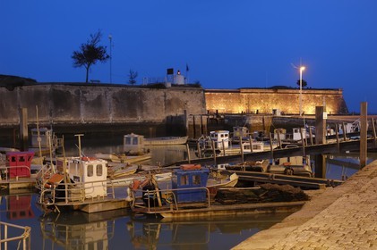 France, Charente-Maritime (17), Ile d'Oléron, Le Château d'Oléron, le port
