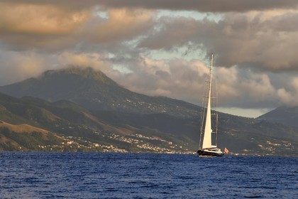 Caraïbes, Ile de la Dominique, la côte Ouest au nord de la capitale Roseau