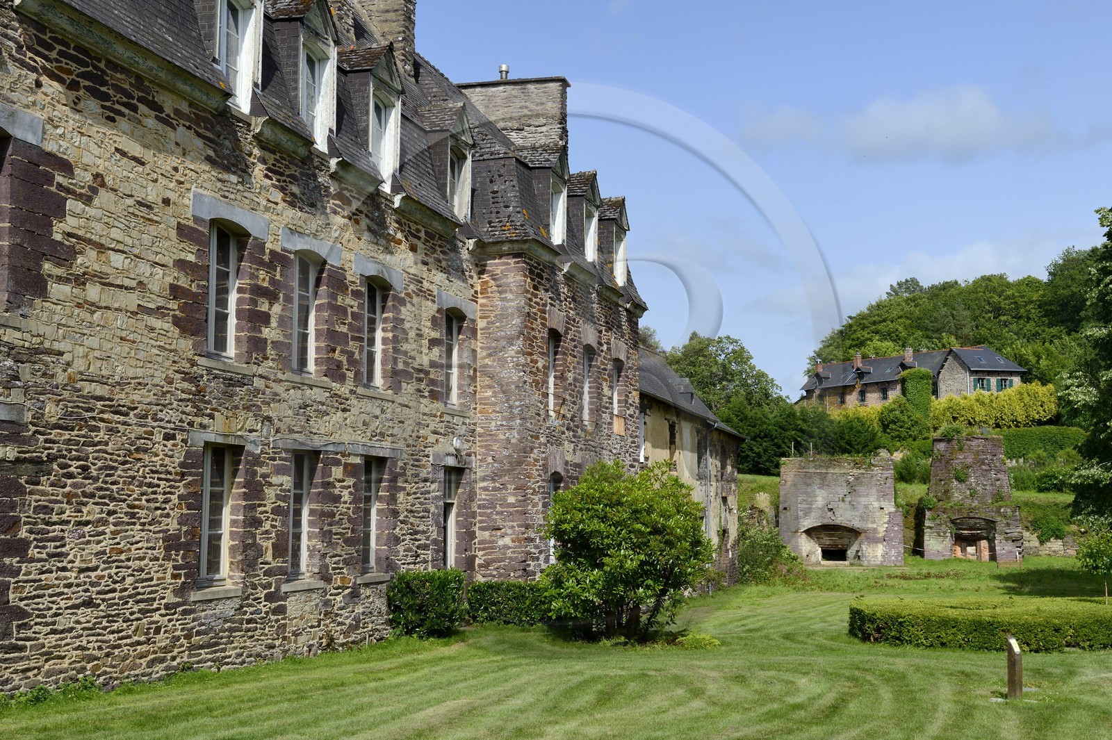 France, Ille-et-Vilaine, forest of Broceliande, the former forges of Paimpont