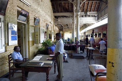 Sri Lanka, Province d'Uva, Gare de Badulla