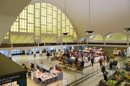 France, Marne (51), Reims, les halles du Boulingrin