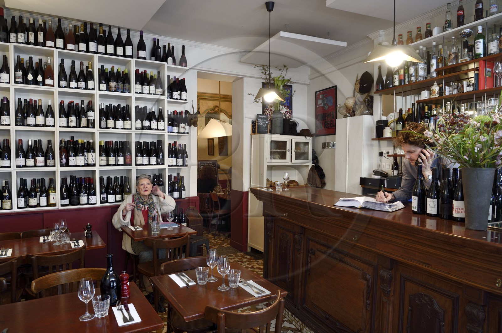 France, Paris, Les Arlots rue du Faubourg Poissonnière