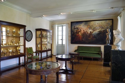 France, Charente-Maritime (17), Ile d'Aix, le bourg, le musée napoléonien