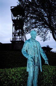 France, Saône-et-Loire (71), Montceau-les-Mines, Blanzy, musée de la mine