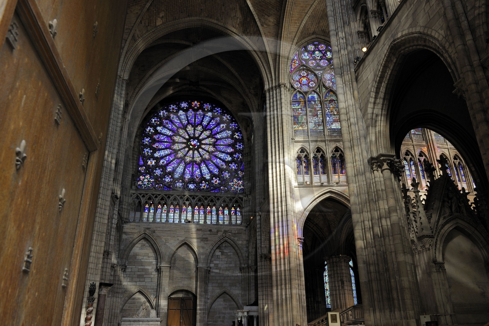 France, Seine-Saint-Denis (93), Saint-Denis, la basilique de Saint-Denis