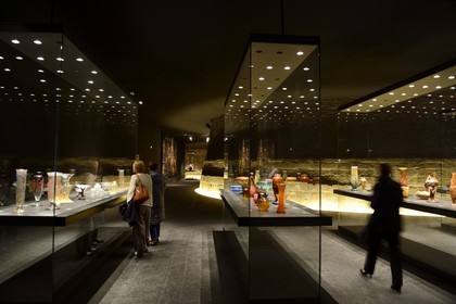 France, Meurthe-et-Moselle (54), Nancy, place Stanislas, musée des Beaux Arts, salle de la collection Daum