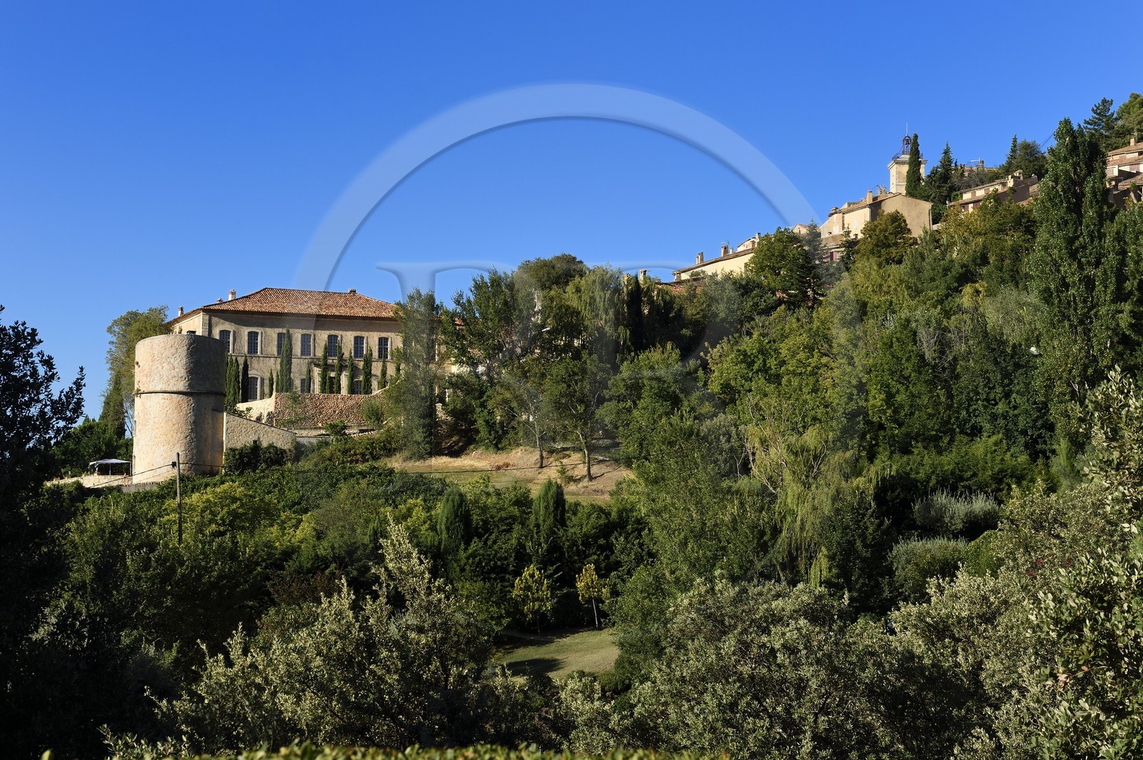 France, Var (83), Parc Naturel Régional du Verdon, village de Moissac-Bellevue