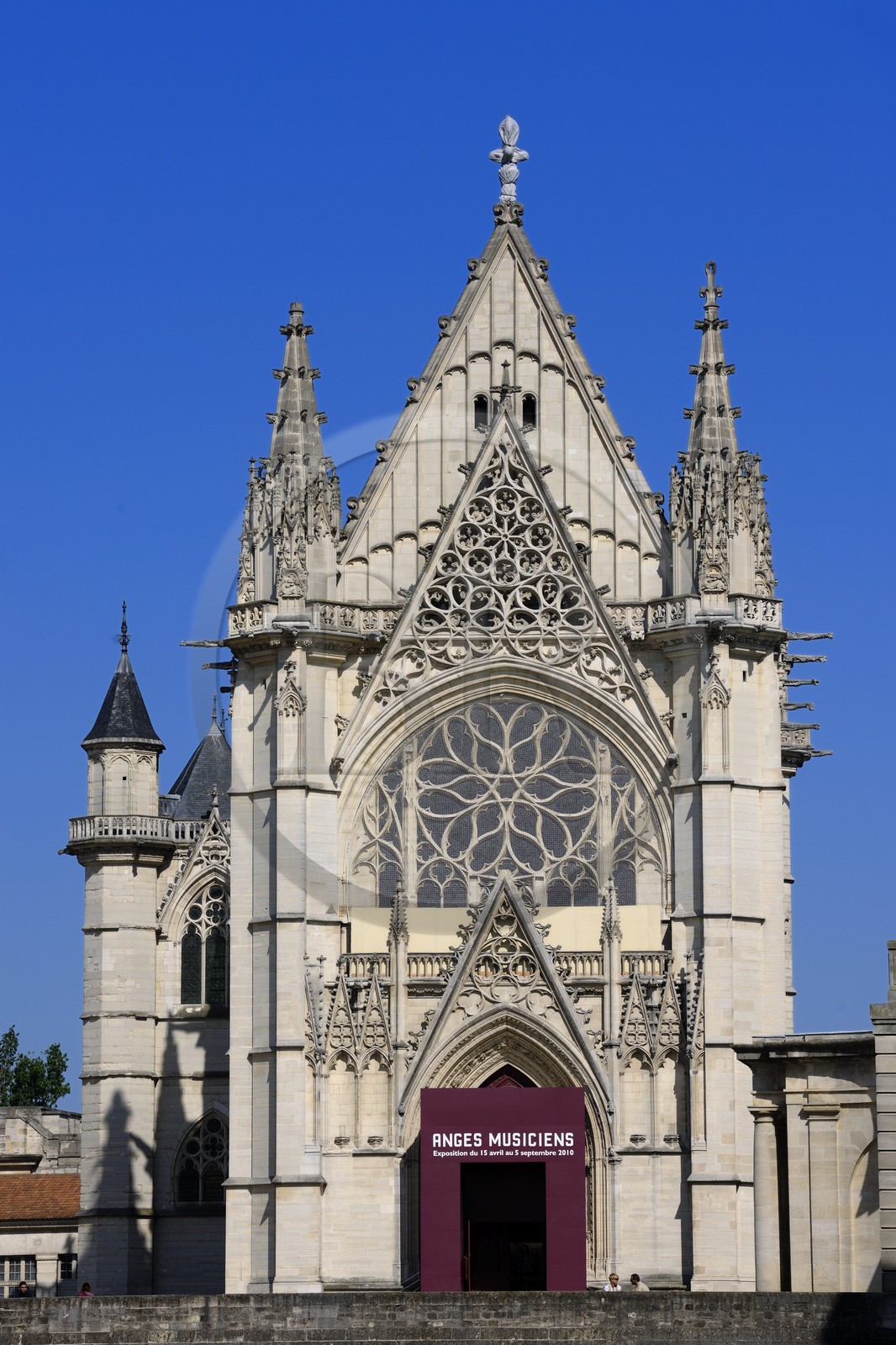 France, Val-de-Marne (94), Vincennes, le château de Vincennes, la Sainte Chapelle