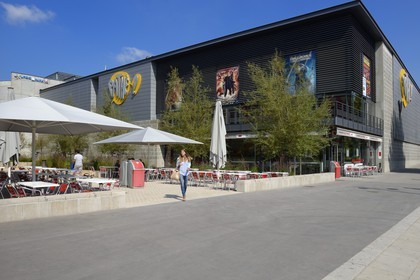 France, Rhône (69), Lyon, quartier de Vaise, le restaurant Ouest Express dans le complexe cinema Pathé, restauration rapide à la française de Paul Bocuse