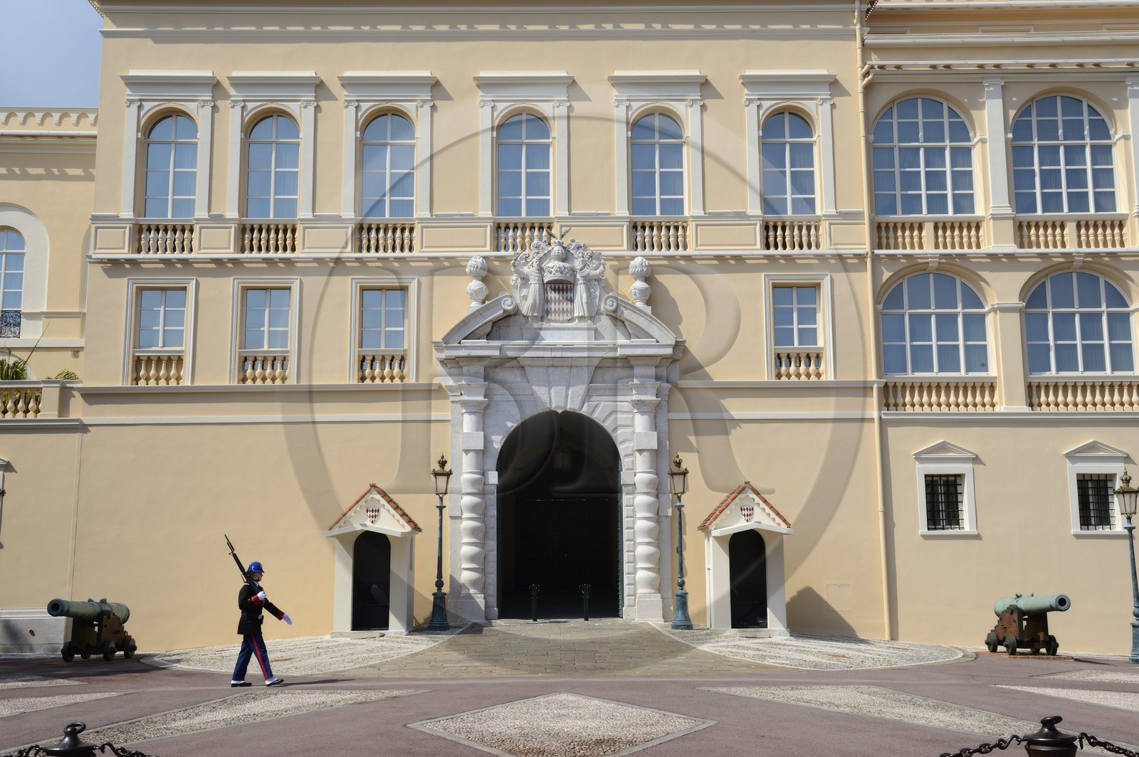 Principauté de Monaco, Monaco, place du Palais, palais princier