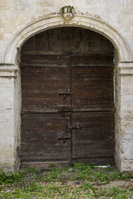 France (30), Gard, Beaucaire, Hotel de Linage, construit pour le receveur au grenier à sel au  XVIIIe siècle par l'architecte Jean Baptiste Franque