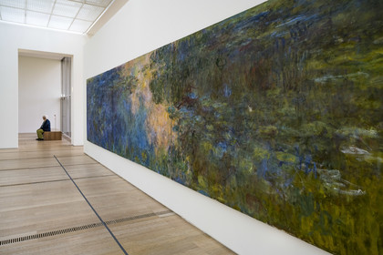 Suisse, Bâle, Riehen, fondation Beyeler, Le Bassin aux Nymphéas de Claude Monnet