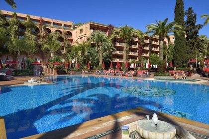 Morocco, High Atlas, Marrakech, Imperial city, Hivernage district, Hotel Sofitel Marrakech Palais Imperial