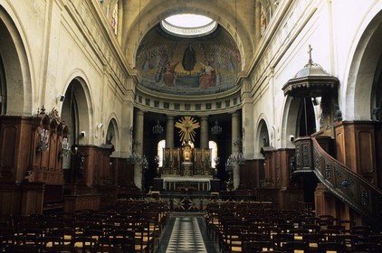 France, Paris (75), église Sainte-Elisabeth