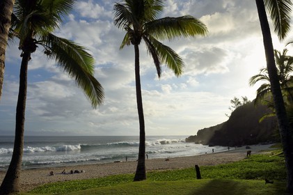 France, Ile de la Reunion, Cote Sud, plage de Grande Anse