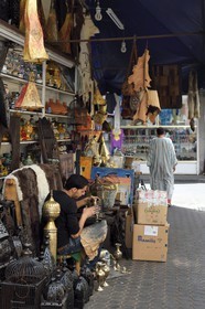 Maroc, Casablanca, la cité des Habous construite entre 1917 et 1955 par les architectes Auguste Cadet et Edmond Brion