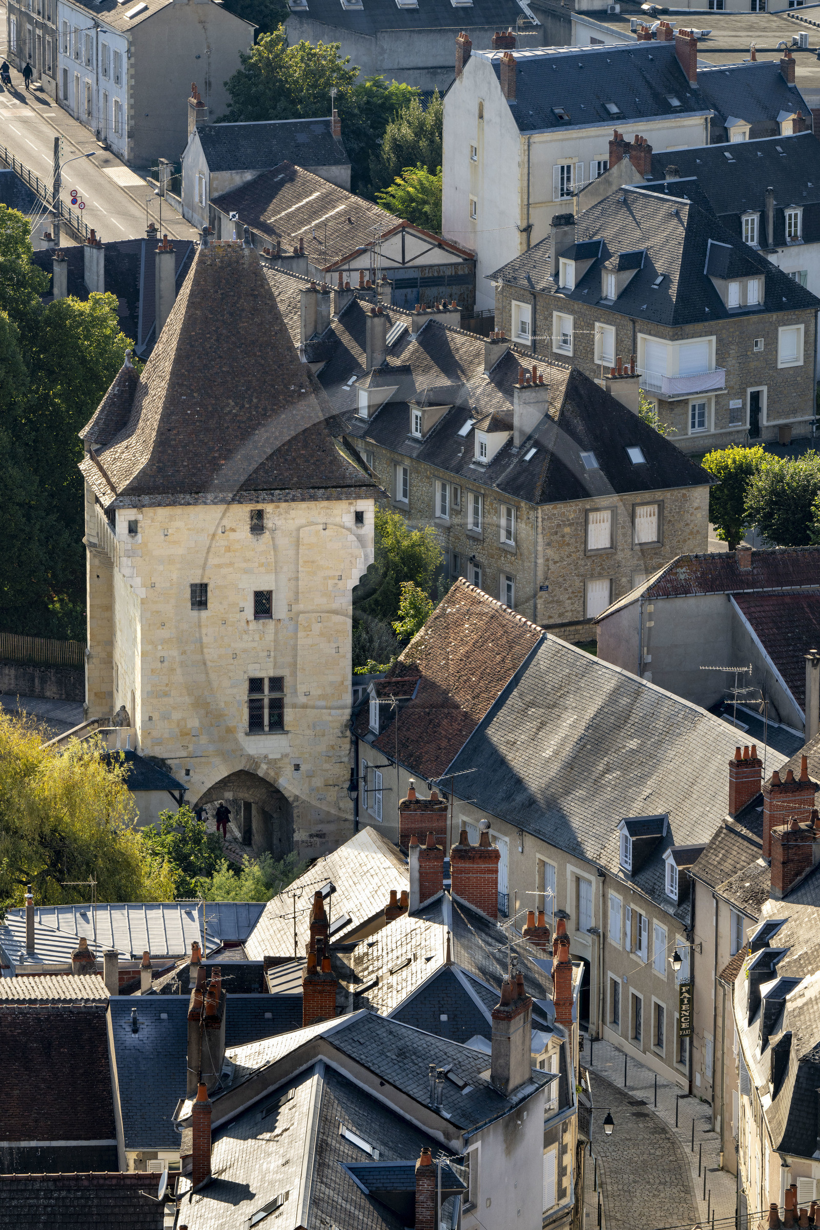 France, Saône-et-Loire (71), Autun, la Porte du Croux