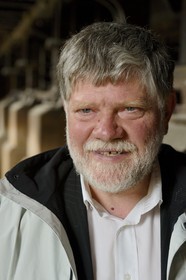 France, Finistere, Morlaix, former Tobacco Factory, the President of the Manufacture Veterans Paul Uguen