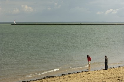 France, Charente-Maritime (17), Ile d'Oléron, plage de Boyardville