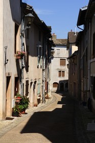 France, Saône et Loire (71), Tournus, quartier Sainte Madeleine