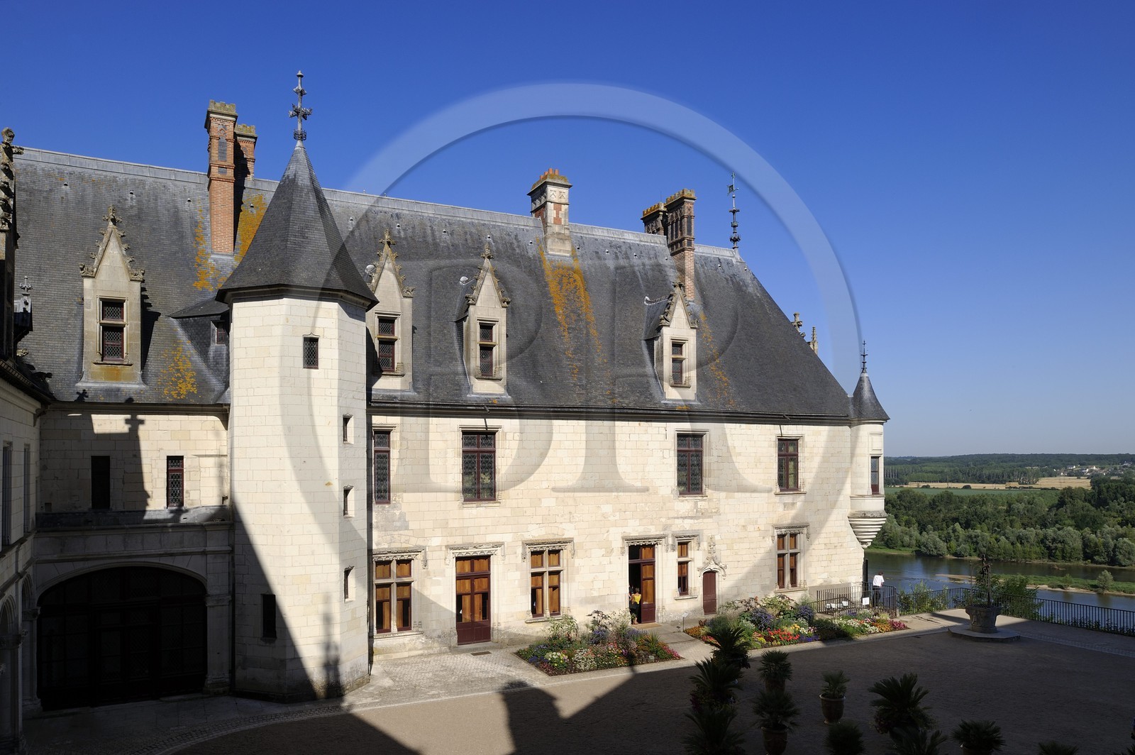 France, Loir-et-Cher (41), Vallée de la Loire classée Patrimoine Mondial de l'UNESCO, château de Chaumont-sur-Loire