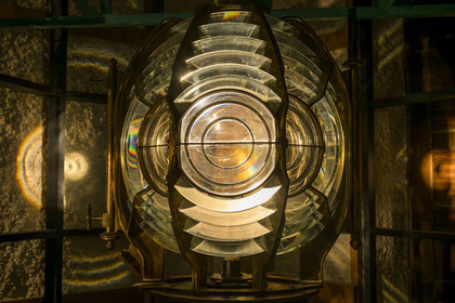 France, Finistère (29), Mer d'Iroise, Ile d'Ouessant, le phare du Créac’h, musée des Phares et Balises